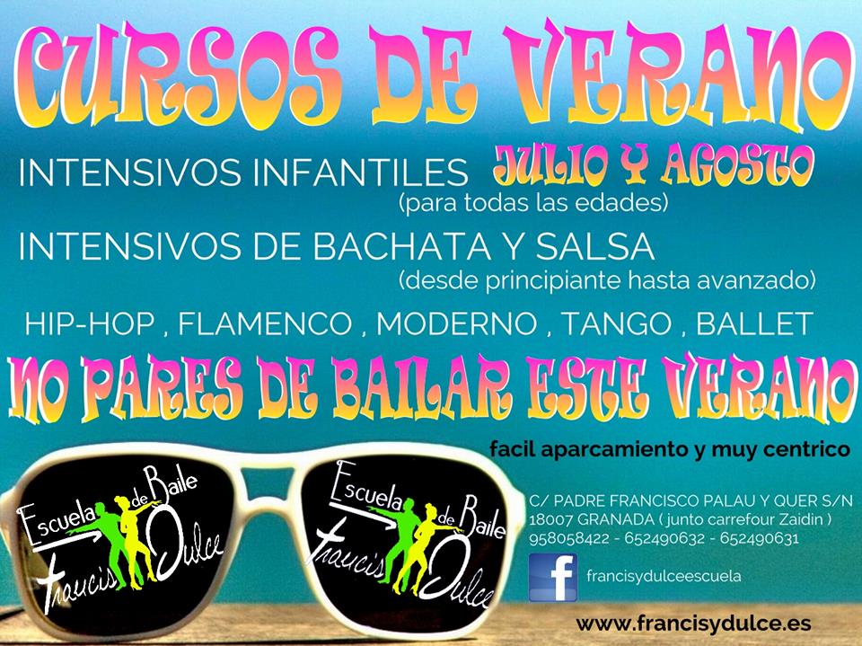 CURSOS DE VERANO - Escuela de Baile Francis & Dulce